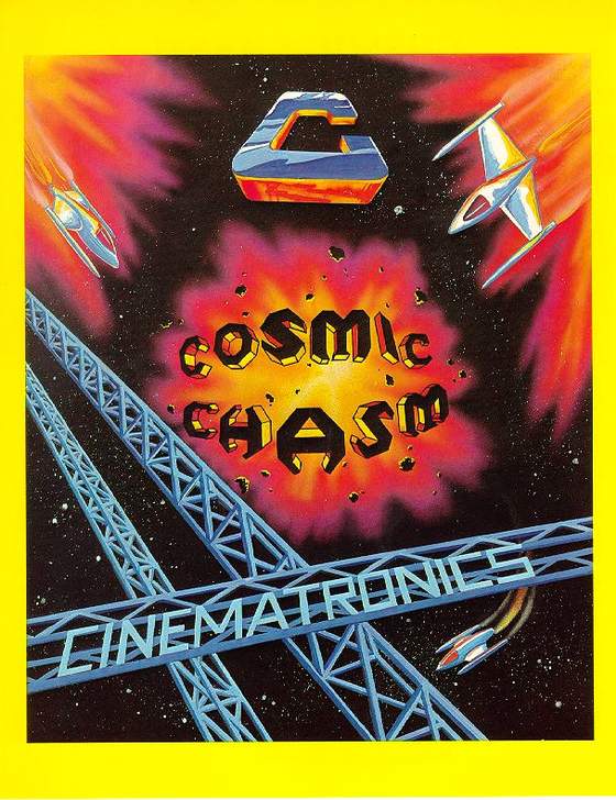Cosmic Chasm Flyer: 1 Front